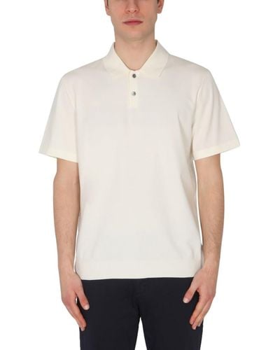 Theory Regular Fit Polo - White