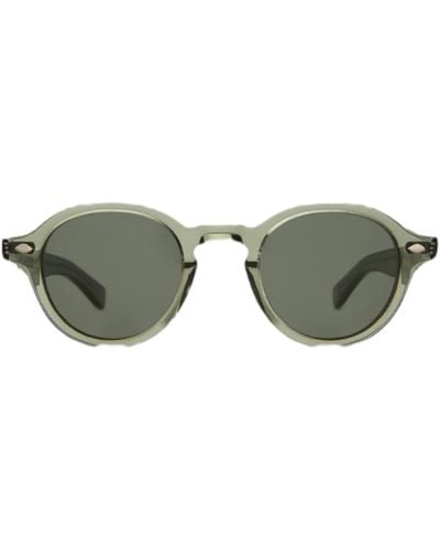 Garrett Leight Flipper Sunglasses - Green