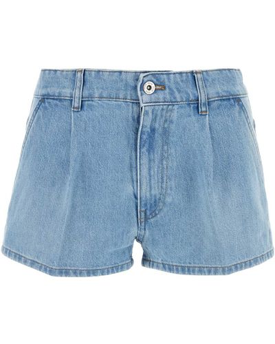 Miu Miu Denim Shorts - Blue