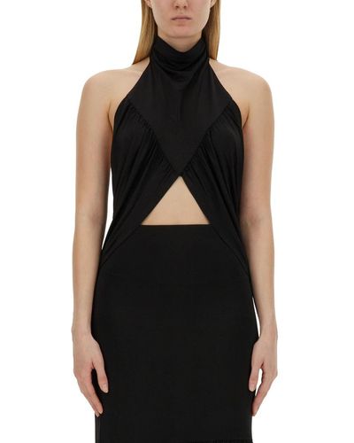 Nina Ricci Jersey Top - Black