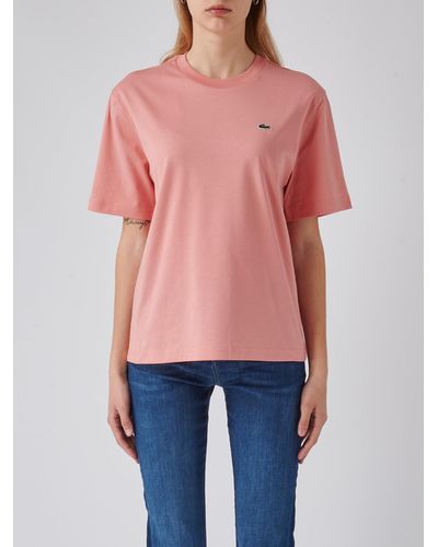 Lacoste Cotton T-Shirt - Red