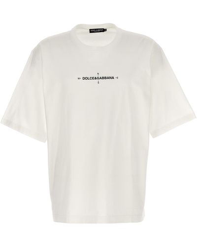 Dolce & Gabbana Printed T-Shirt - White