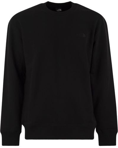 The North Face Street Explorer - Cotton Crew-neck Sweatshirt - Black