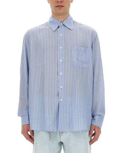Our Legacy Striped Shirt - Blue