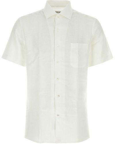 Loro Piana Andre Buttoned Shirt - White