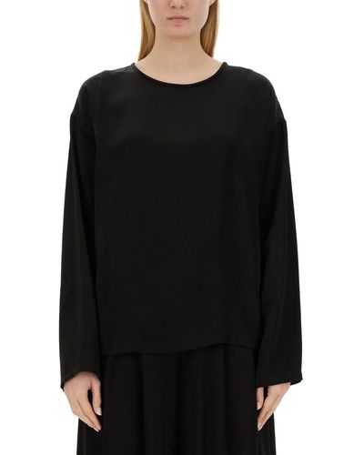 Fabiana Filippi Long-Sleeved Shirt - Black