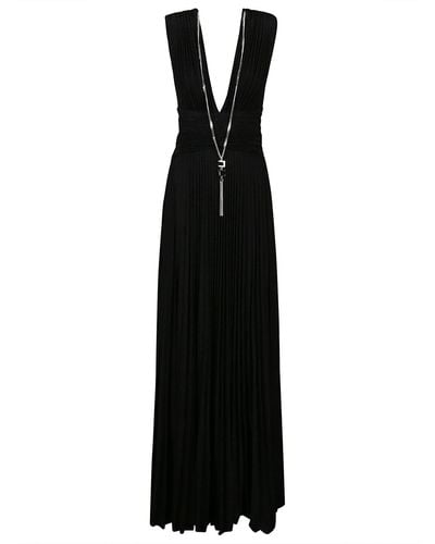 Elisabetta Franchi Carpet Long Dress - Black
