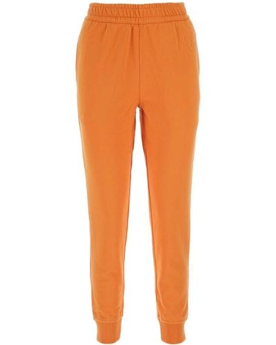 Burberry Cotton Joggers - Orange