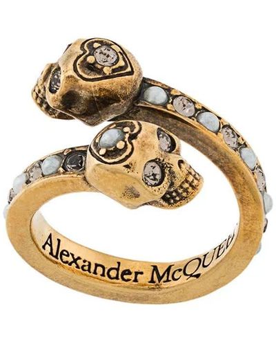 Alexander McQueen Bijoux Golden - Metallic