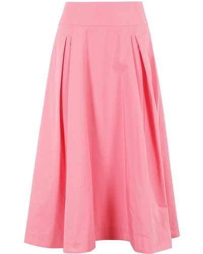 Essentiel Antwerp Forobe Pleated Skirt - Pink