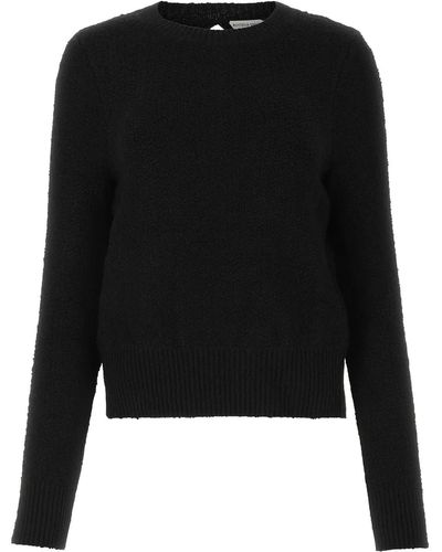 Bottega Veneta Terry Fabric Sweater - Black