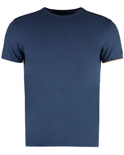 Rrd Cotton Blend T-Shirt - Blue