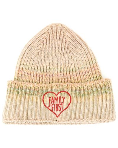 FAMILY FIRST Beanie Hat - Natural