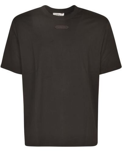 Lanvin Logo Patch T-Shirt - Black