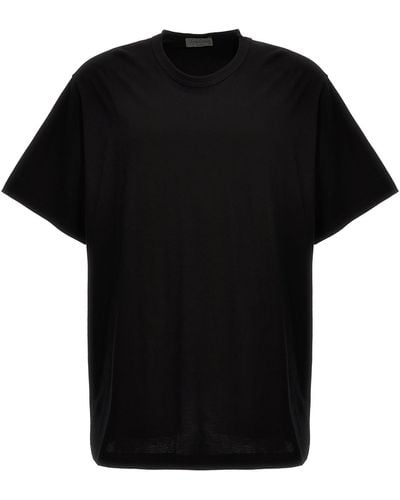 Yohji Yamamoto Crew-Neck T-Shirt - Black