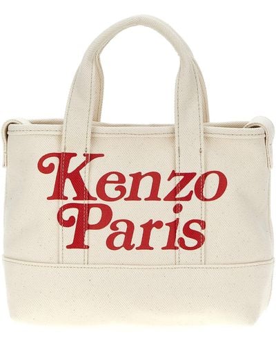 KENZO Small ' Utility' Shopping Bag - White