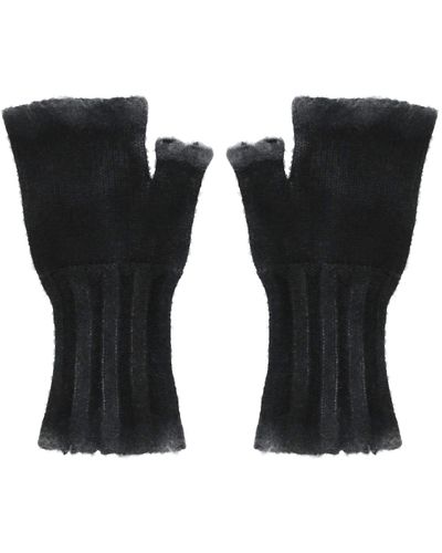 Avant Toi Destroyed Gloves - Black