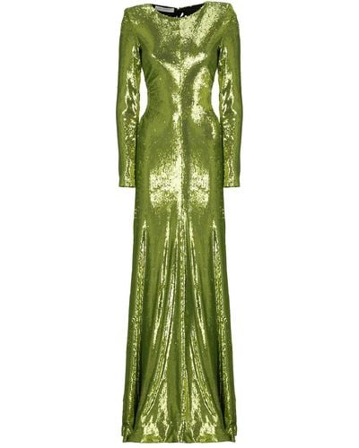 Philosophy Di Lorenzo Serafini Dress With Paillettes - Green