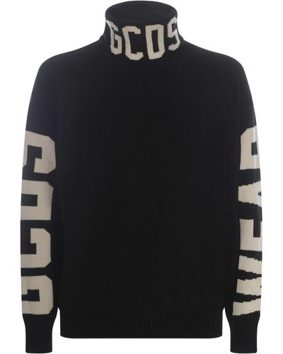 Gcds Sweater "logo" - Black