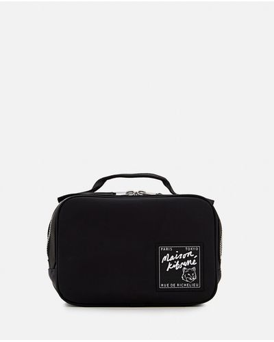 Maison Kitsuné The Traveler Nylon Bum Bag - Black