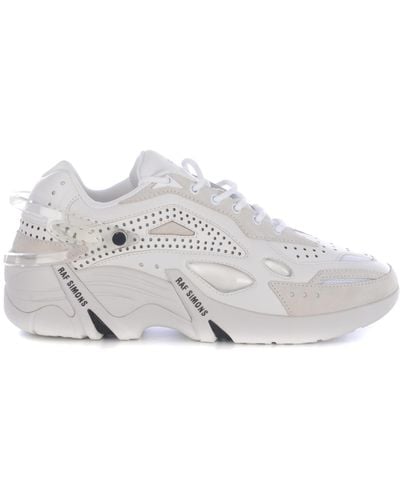 Raf Simons Trainers Cyclon-21 In Pelle - White