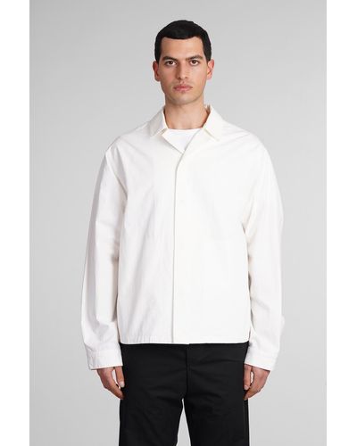 OAMC System Shirt Casual Jacket - White