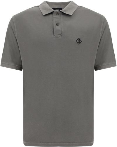 Herno Polo Shirts - Gray