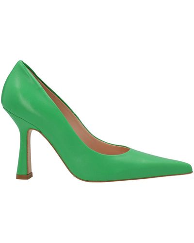 Liu Jo X Leonie Hanne Leather Court Shoes - Green