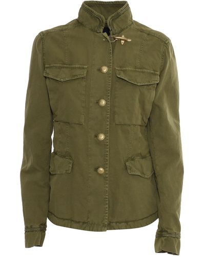 Fay Military Jacket - Green