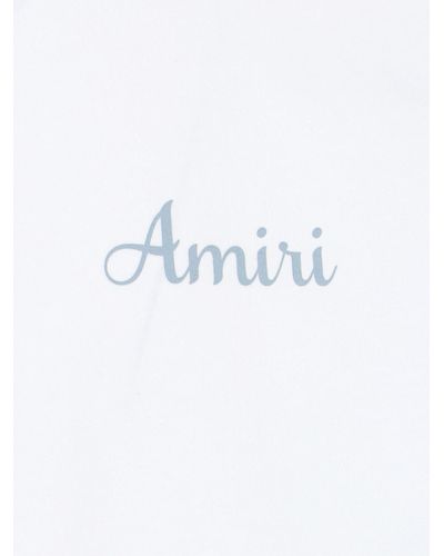 Amiri Back Print T-Shirt - Blue