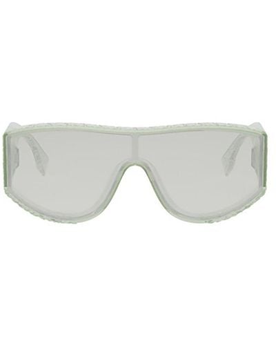 Fendi Shield Frame Sunglasses - Gray
