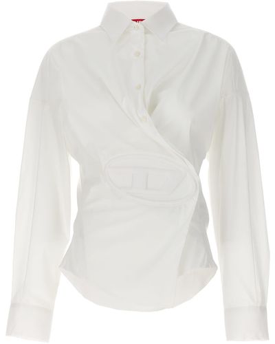 DIESEL C-siz Shirt, Blouse - White