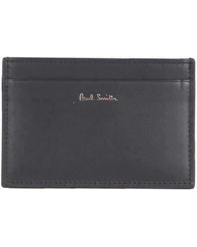 Paul Smith Leather Card Holder - Black