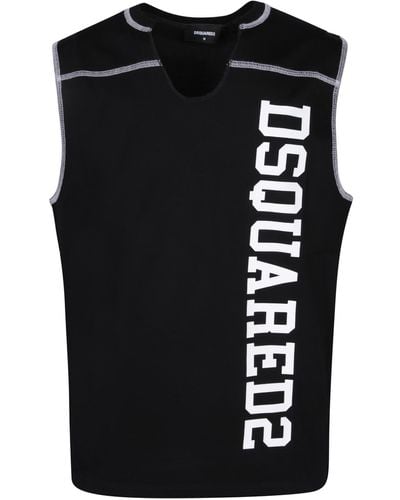 DSquared² Cool Fit Tank Top - Black