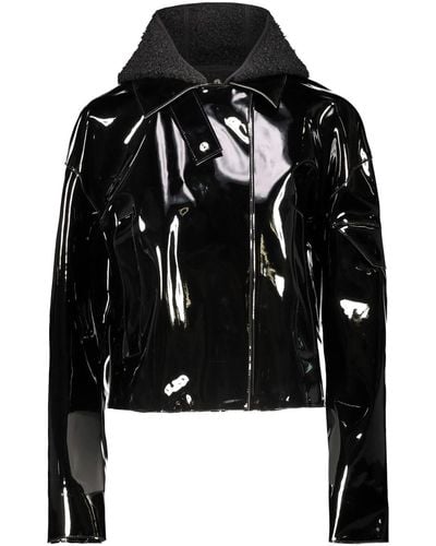 1017 ALYX 9SM Pvc Motorcycle Jacket Clothing - Black