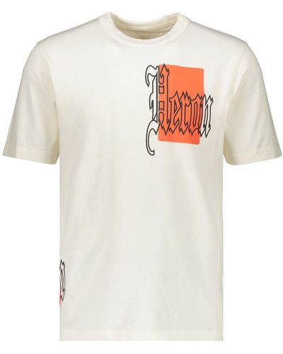 Heron Preston Printed Cotton T-Shirt - White