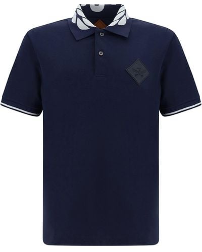 MCM Polo Shirts - Blue