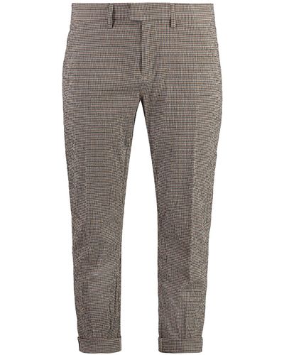 Dondup Pablo Cotton Trousers - Grey