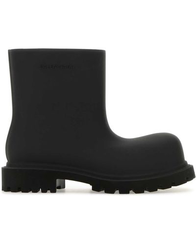 Balenciaga Eva Steroid Ankle Boots - Black