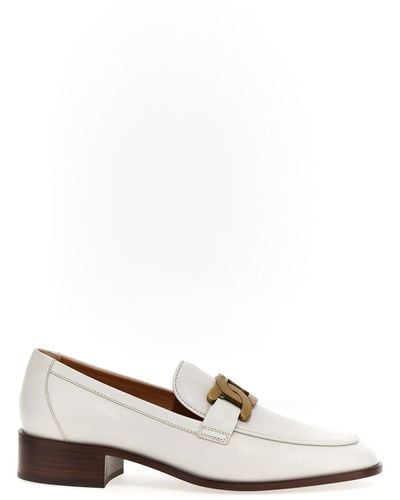 Tod's Chain Loafers - White