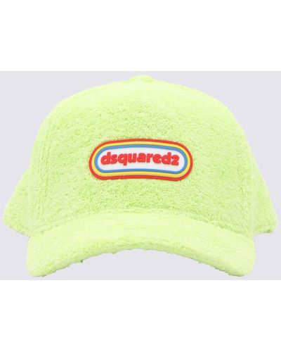 DSquared² Multicolor Cotton Baseball Cap - Green