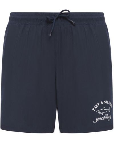 Paul & Shark Swim Shorts Swimwear - Blue