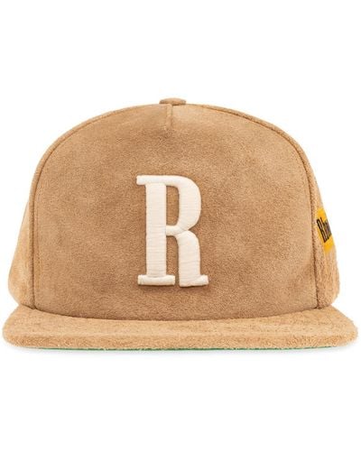Rhude Baseball Cap With Logo - Natural