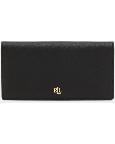 Ralph Lauren Slim Wallet Wallet Medium - Black