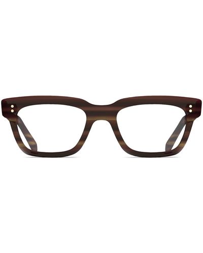 Mr. Leight Ashe C Matte Driftwood-Antique Glasses - Black