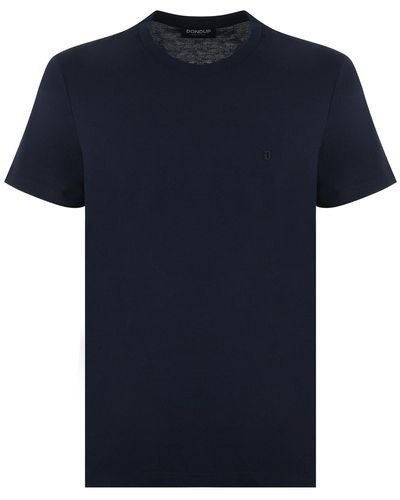 Dondup Cotton T-Shirt - Blue