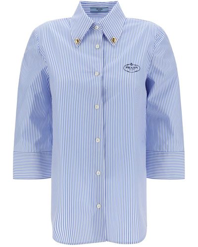 Prada Shirts - Blue