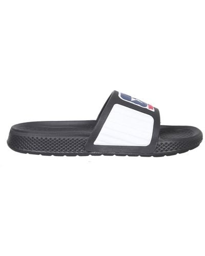 Telfar Rubber Slide Sandals - Black
