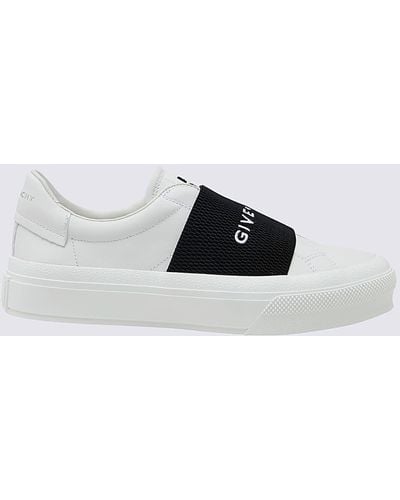 Givenchy And Leather City Sport Trainers - Black