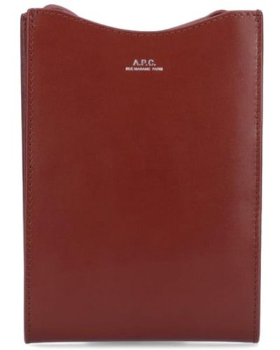A.P.C. Tote - Red